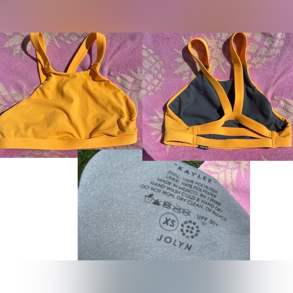 Jolyn bikini top.